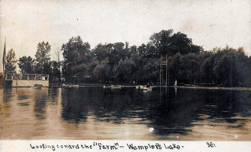 Farm Hotel - Vintage Postcard (newer photo)